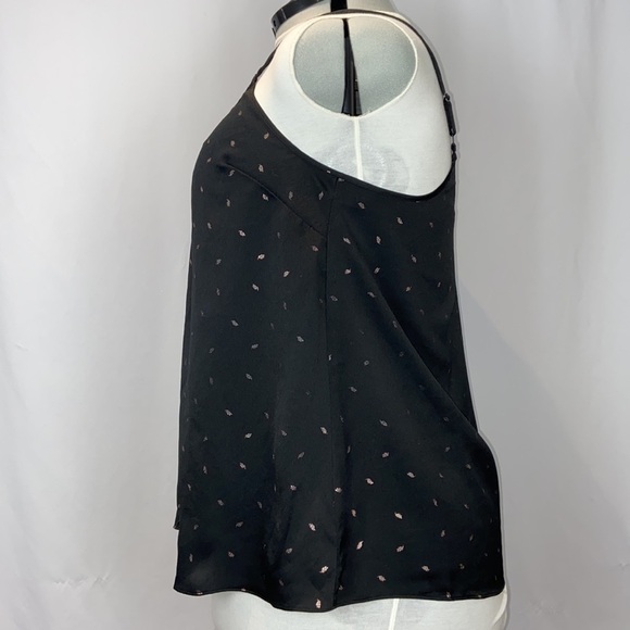 Torrid SOPHIE - BLACK FOIL FEATHER SWING CAMI size 0 Large 12 - Picture 3 of 9
